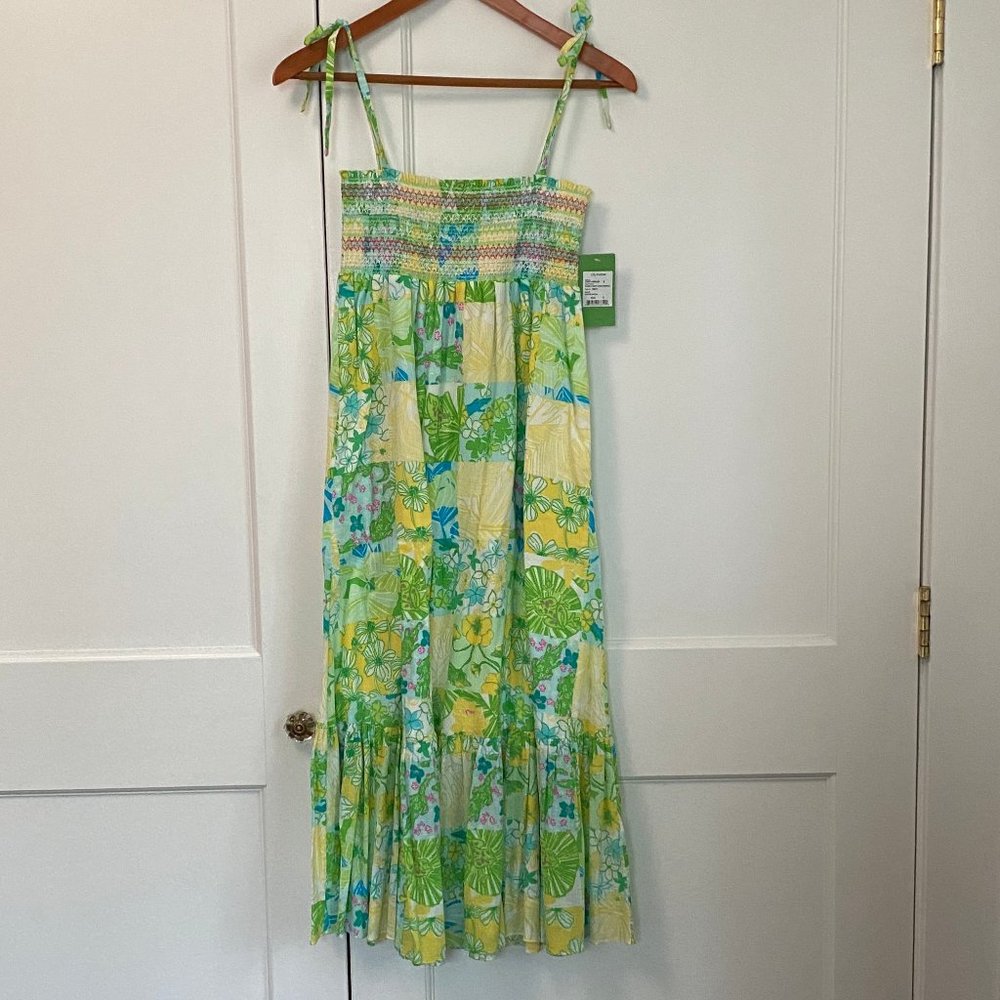 Lilly Pulitzer Charla long crinkle sundress